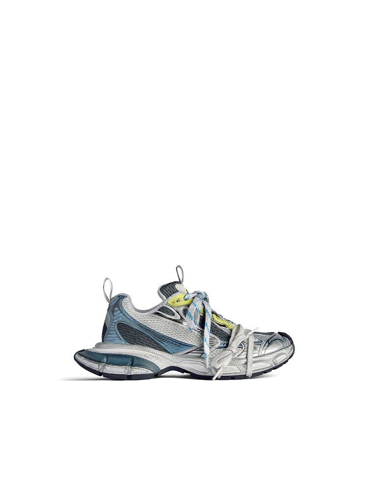 Balenciaga 3XL SUMMER MESH Silvery Green Blue