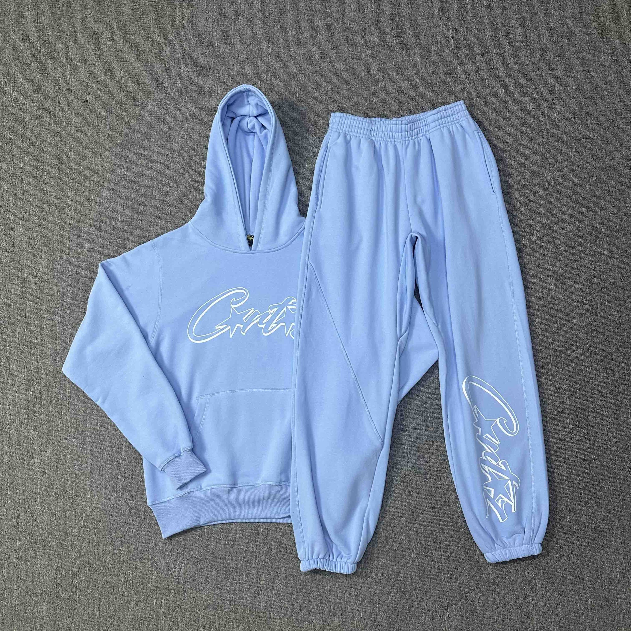 Corte*z Alcatraz LOGO Hoodie Triple Blue