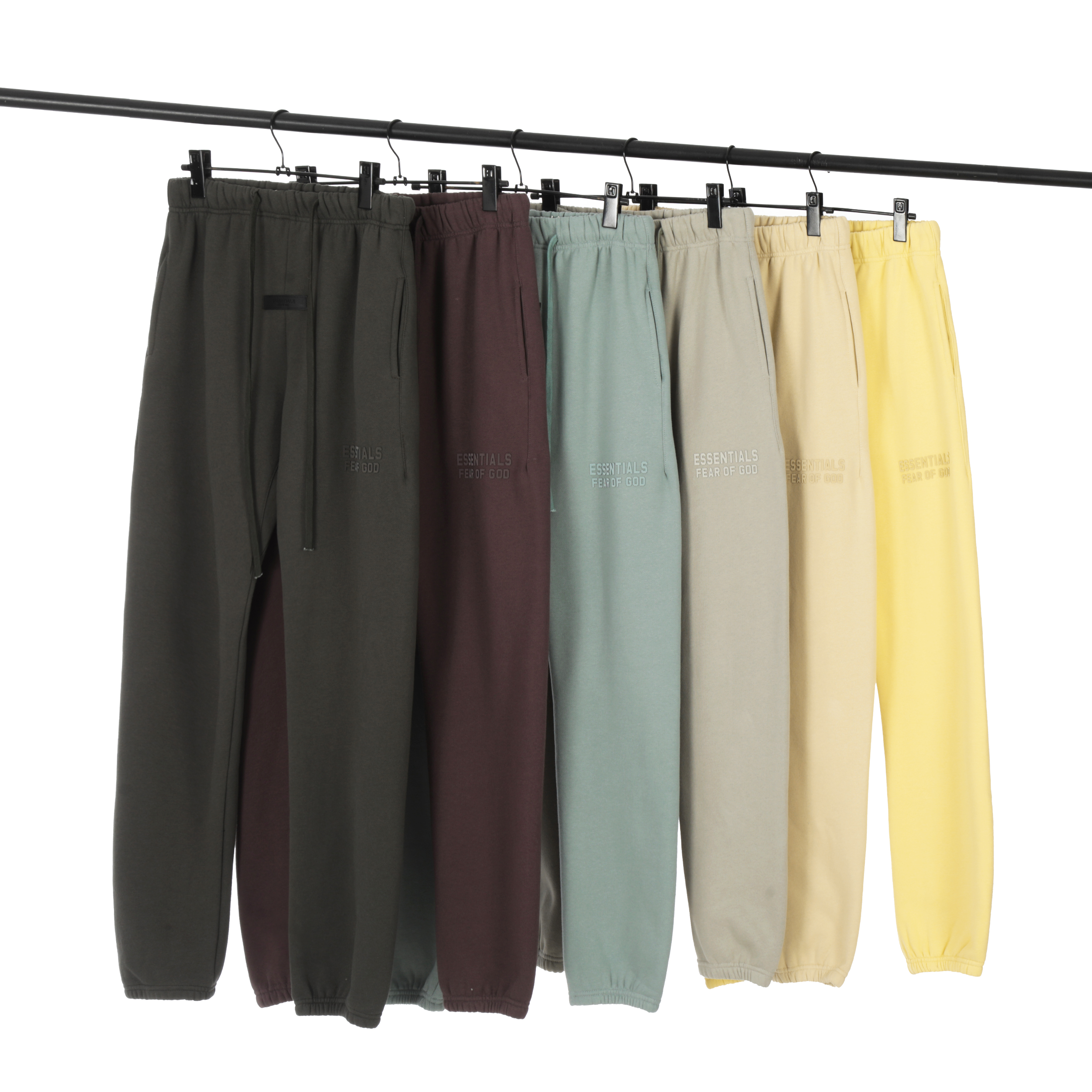 Fear of God Essentials Nylon Track Pant Light Tuscan