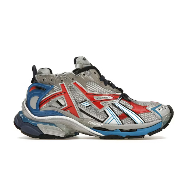 Balenciaga Runner Grey Blue Red Black