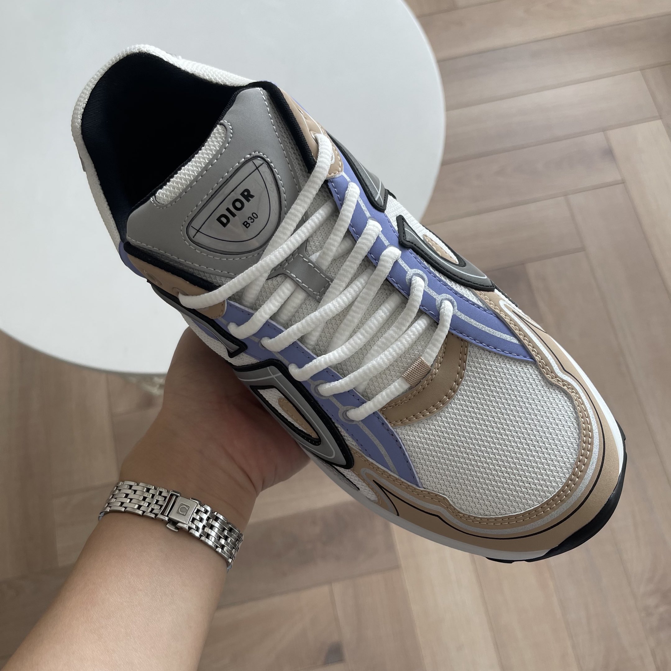 Dior B30 White Beige Blue Olive 3SN279ZMC_H866