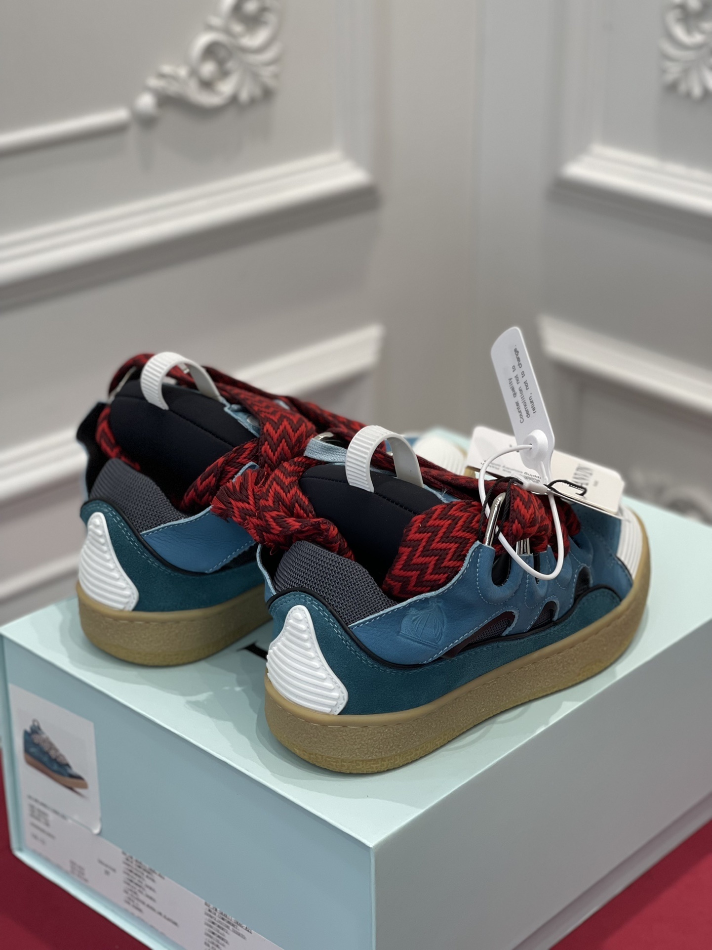Lanvin Curb Sneakers ‘Ink Blue’