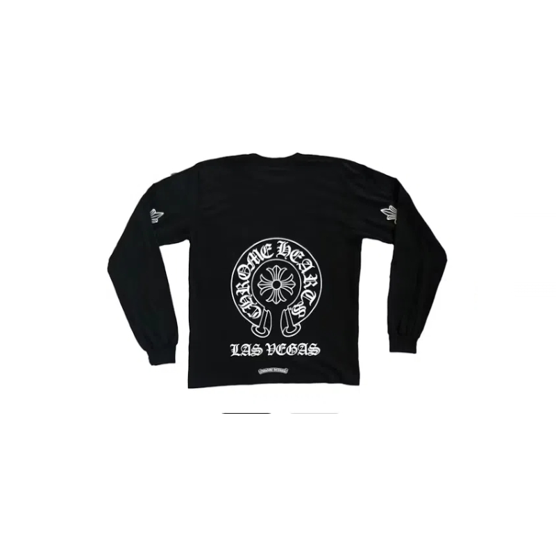 Ch*0me He**ts las vegas exclusive l/s t-shirt black