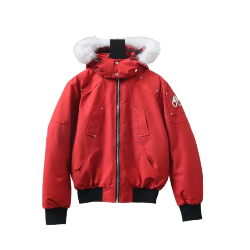 Moose Knuckles Men’s Down Jacket Bright Red